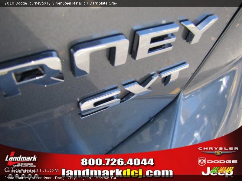 Silver Steel Metallic / Dark Slate Gray 2010 Dodge Journey SXT