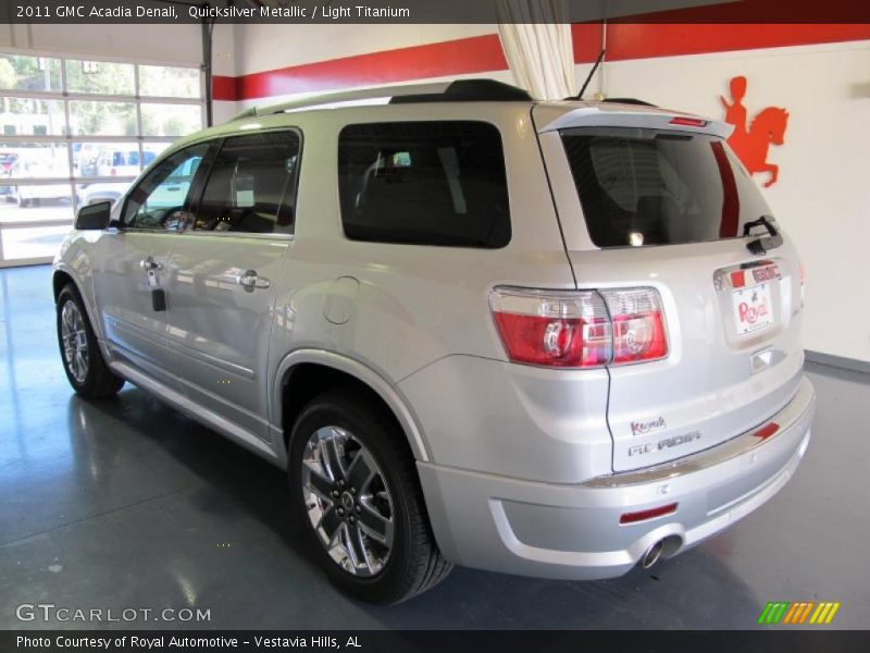 Quicksilver Metallic / Light Titanium 2011 GMC Acadia Denali