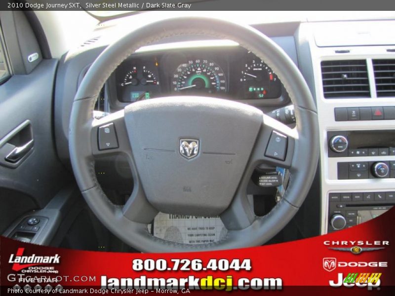 Silver Steel Metallic / Dark Slate Gray 2010 Dodge Journey SXT