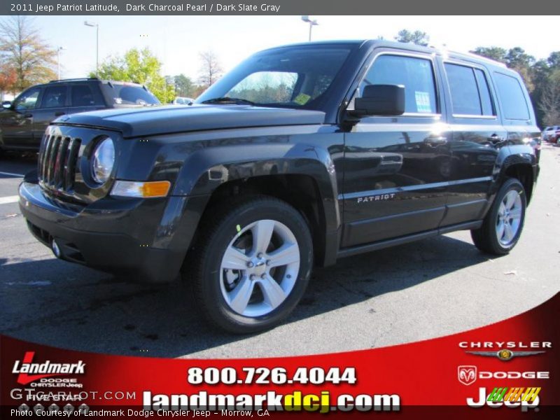 Dark Charcoal Pearl / Dark Slate Gray 2011 Jeep Patriot Latitude