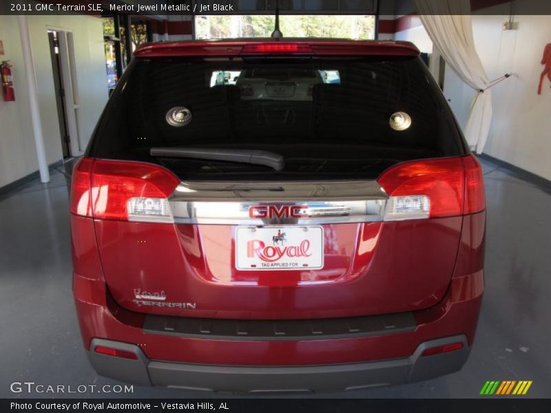 Merlot Jewel Metallic / Jet Black 2011 GMC Terrain SLE