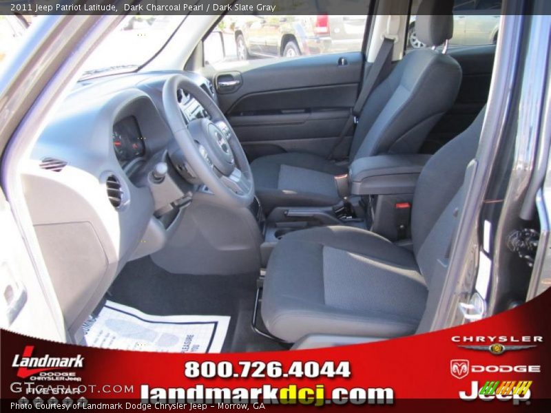 Dark Charcoal Pearl / Dark Slate Gray 2011 Jeep Patriot Latitude