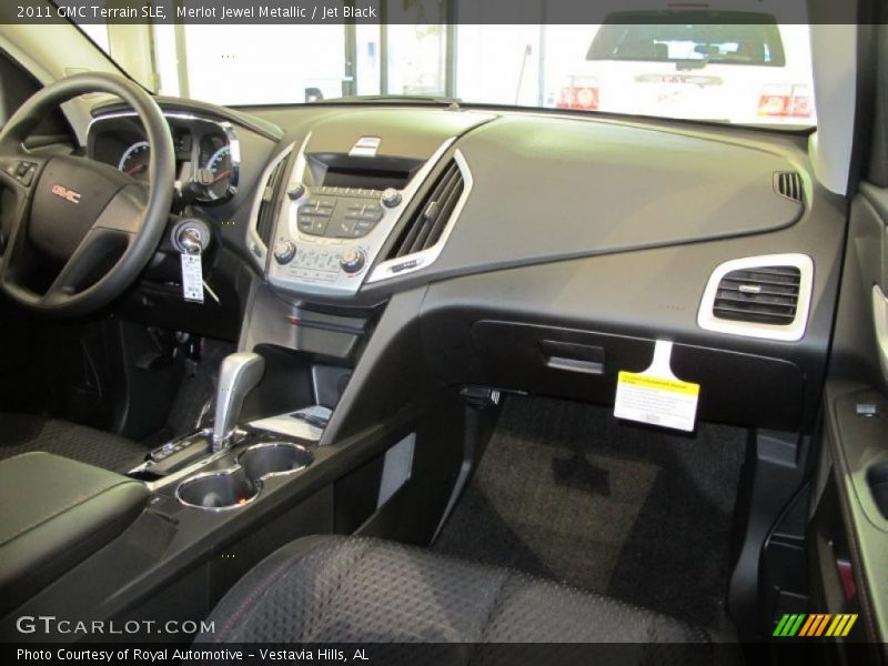 Merlot Jewel Metallic / Jet Black 2011 GMC Terrain SLE