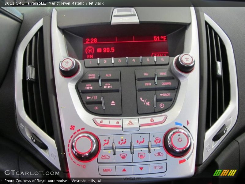 Merlot Jewel Metallic / Jet Black 2011 GMC Terrain SLE