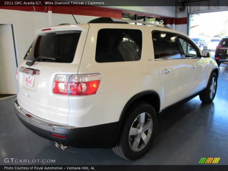 White Diamond Tintcoat / Cashmere 2011 GMC Acadia SLT