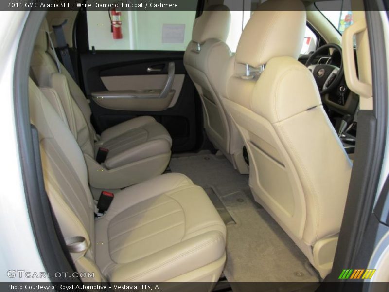 White Diamond Tintcoat / Cashmere 2011 GMC Acadia SLT