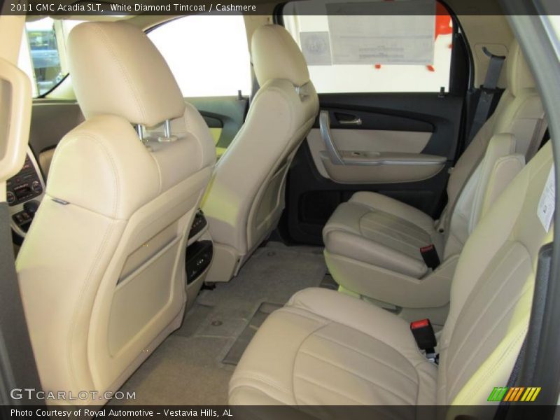 White Diamond Tintcoat / Cashmere 2011 GMC Acadia SLT