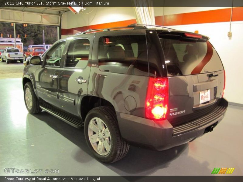 Storm Gray Metallic / Light Titanium 2011 GMC Yukon SLT