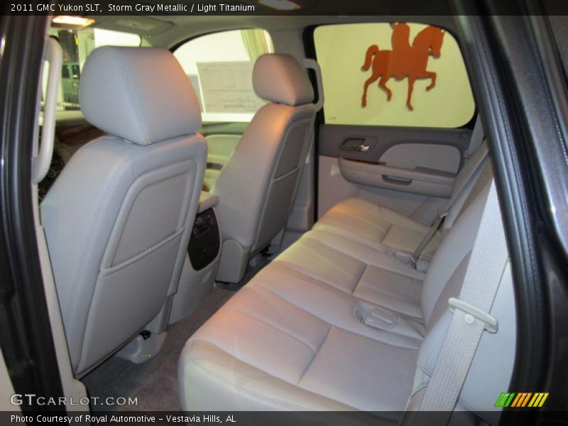 Storm Gray Metallic / Light Titanium 2011 GMC Yukon SLT
