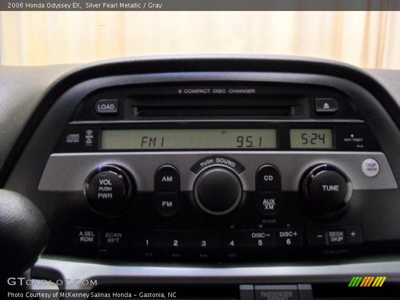Silver Pearl Metallic / Gray 2006 Honda Odyssey EX