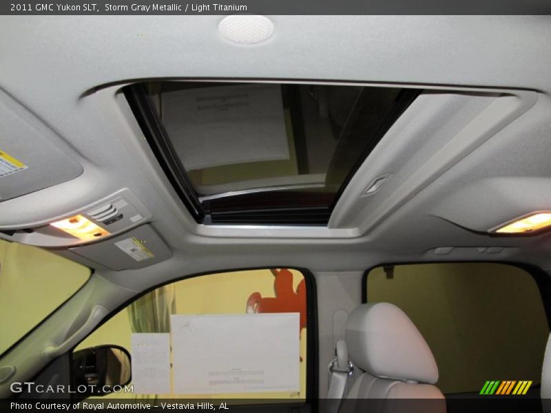 Storm Gray Metallic / Light Titanium 2011 GMC Yukon SLT