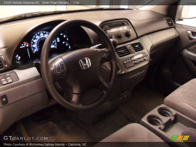 Silver Pearl Metallic / Gray 2006 Honda Odyssey EX