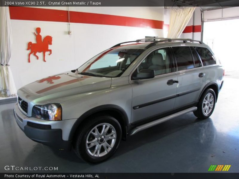 Crystal Green Metallic / Taupe 2004 Volvo XC90 2.5T