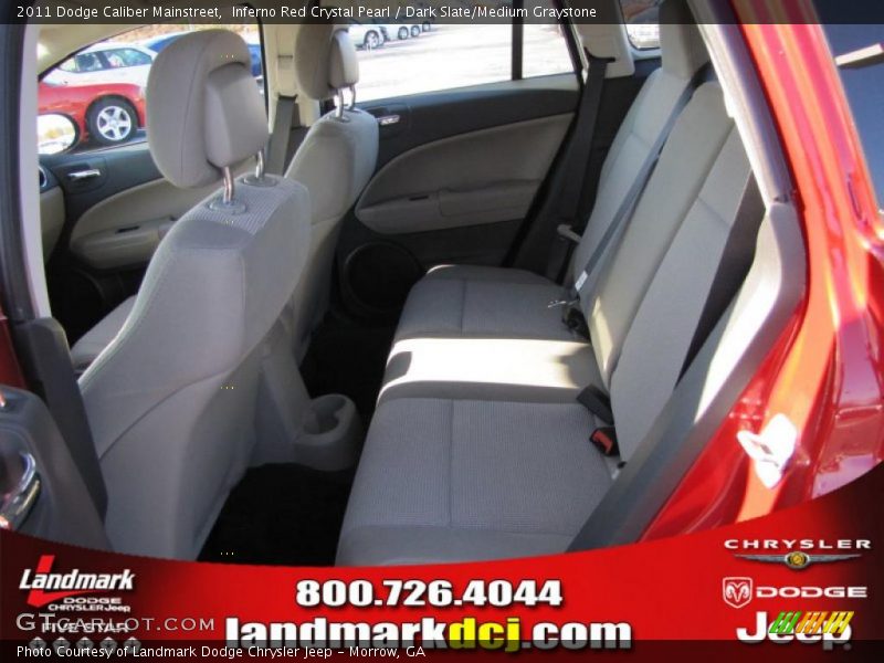 Inferno Red Crystal Pearl / Dark Slate/Medium Graystone 2011 Dodge Caliber Mainstreet