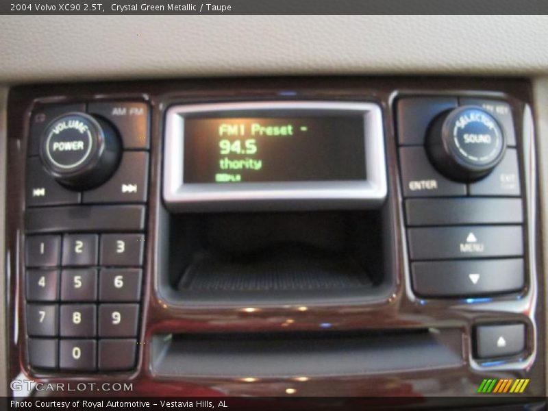 Crystal Green Metallic / Taupe 2004 Volvo XC90 2.5T
