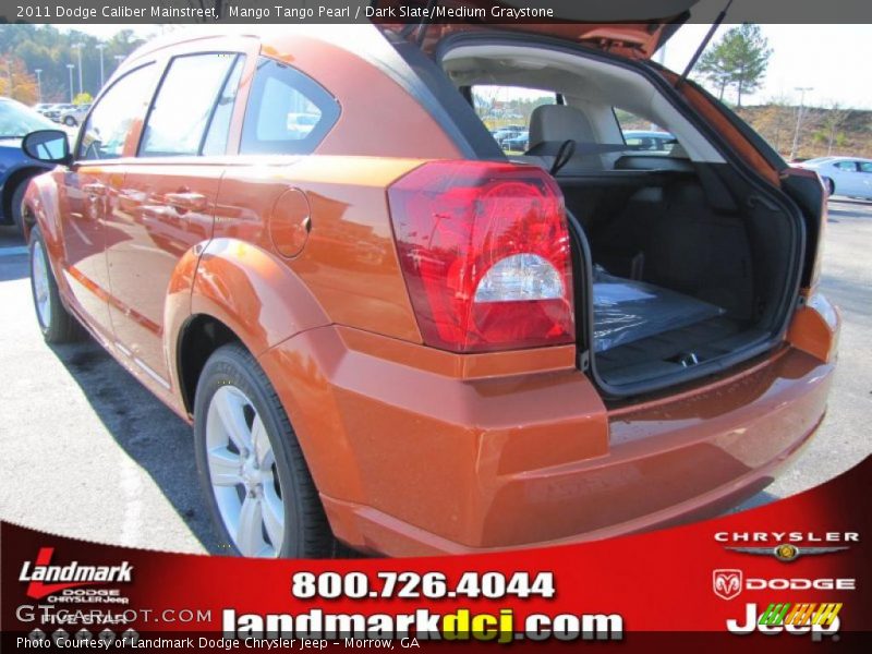 Mango Tango Pearl / Dark Slate/Medium Graystone 2011 Dodge Caliber Mainstreet