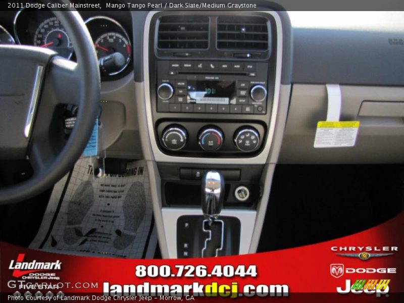 Mango Tango Pearl / Dark Slate/Medium Graystone 2011 Dodge Caliber Mainstreet