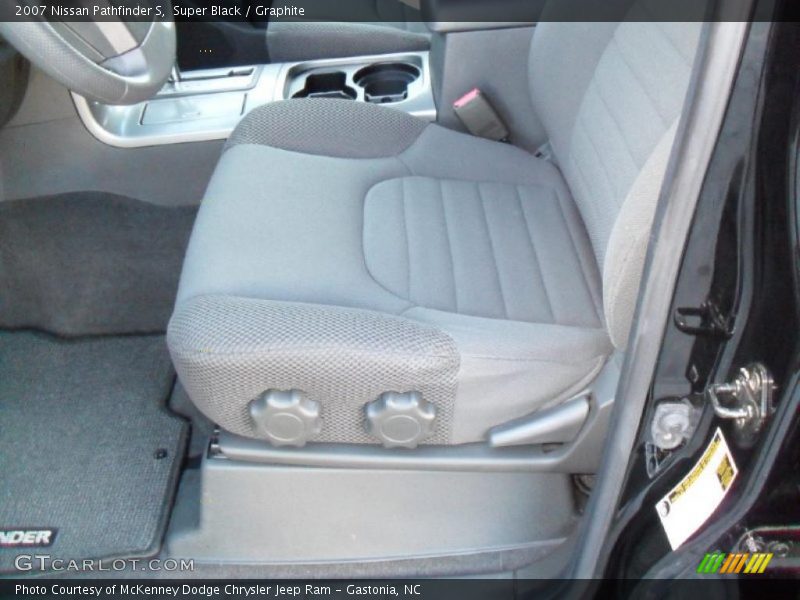 Super Black / Graphite 2007 Nissan Pathfinder S