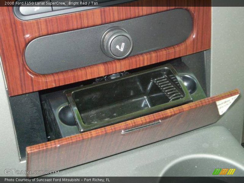 Bright Red / Tan 2008 Ford F150 Lariat SuperCrew