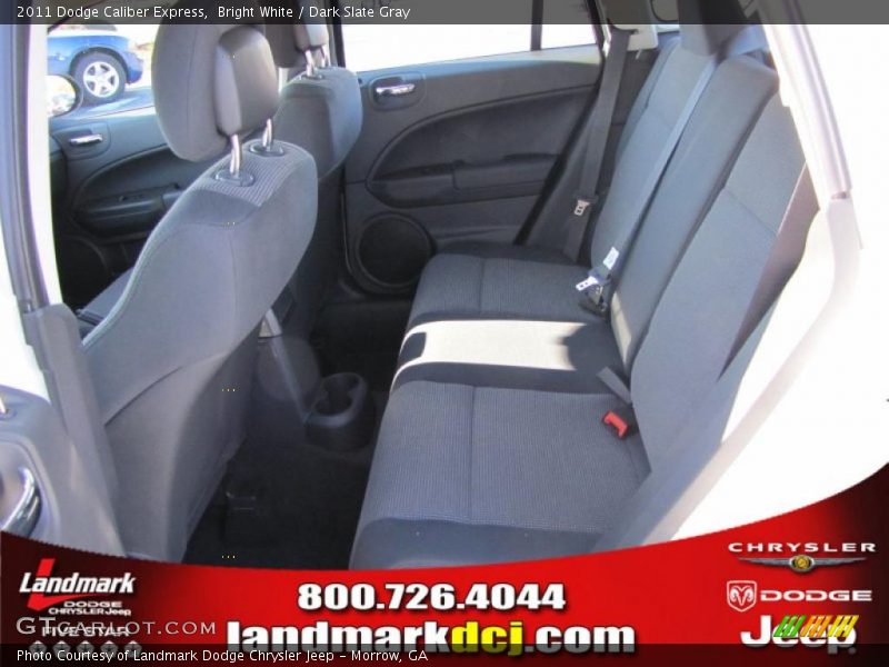 Bright White / Dark Slate Gray 2011 Dodge Caliber Express