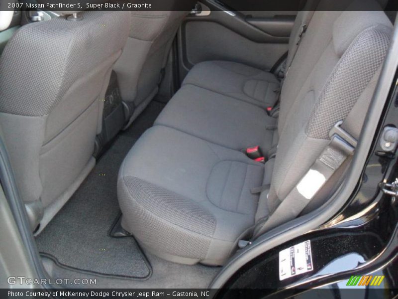 Super Black / Graphite 2007 Nissan Pathfinder S