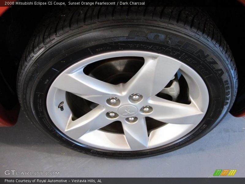 Sunset Orange Pearlescent / Dark Charcoal 2008 Mitsubishi Eclipse GS Coupe