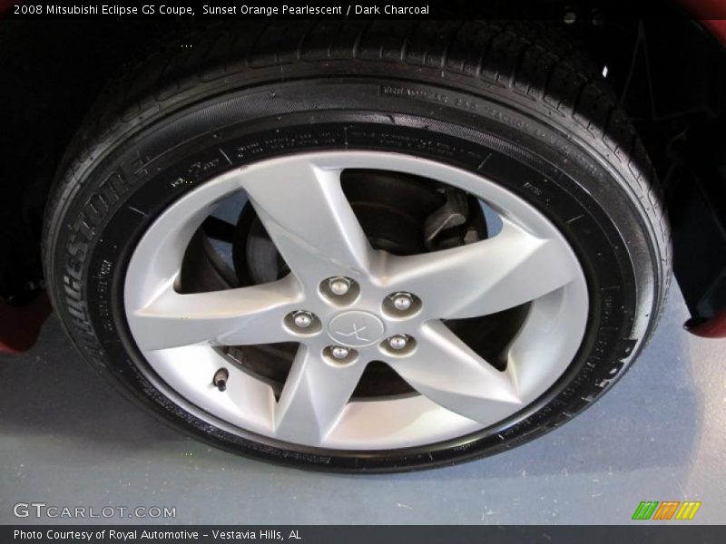 Sunset Orange Pearlescent / Dark Charcoal 2008 Mitsubishi Eclipse GS Coupe