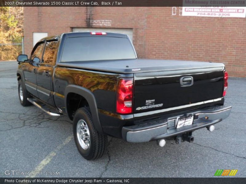 Black / Tan 2007 Chevrolet Silverado 1500 Classic LT Crew Cab