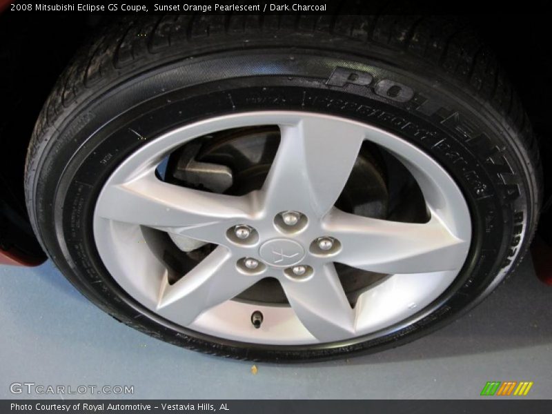 Sunset Orange Pearlescent / Dark Charcoal 2008 Mitsubishi Eclipse GS Coupe