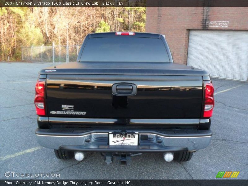 Black / Tan 2007 Chevrolet Silverado 1500 Classic LT Crew Cab