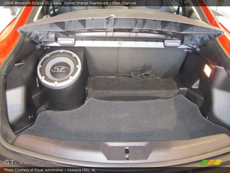 Sunset Orange Pearlescent / Dark Charcoal 2008 Mitsubishi Eclipse GS Coupe