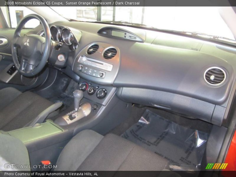 Sunset Orange Pearlescent / Dark Charcoal 2008 Mitsubishi Eclipse GS Coupe