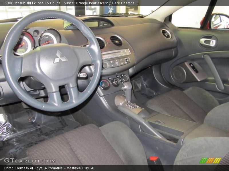 Sunset Orange Pearlescent / Dark Charcoal 2008 Mitsubishi Eclipse GS Coupe