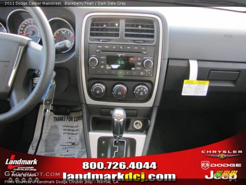 Blackberry Pearl / Dark Slate Gray 2011 Dodge Caliber Mainstreet