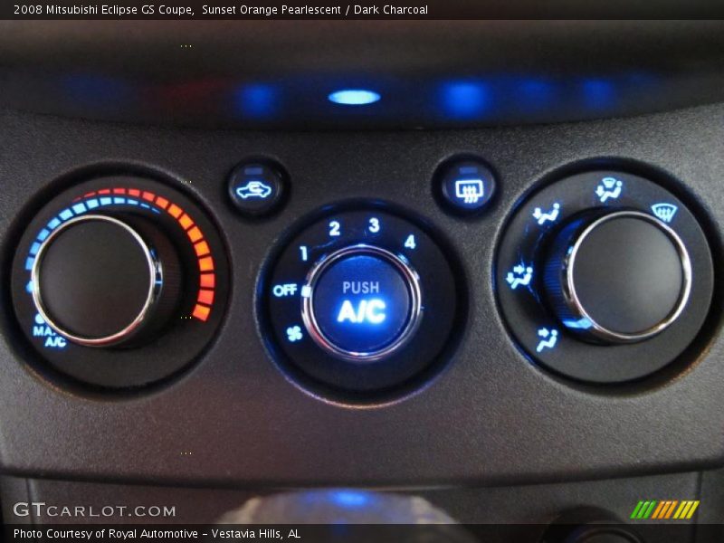 Sunset Orange Pearlescent / Dark Charcoal 2008 Mitsubishi Eclipse GS Coupe