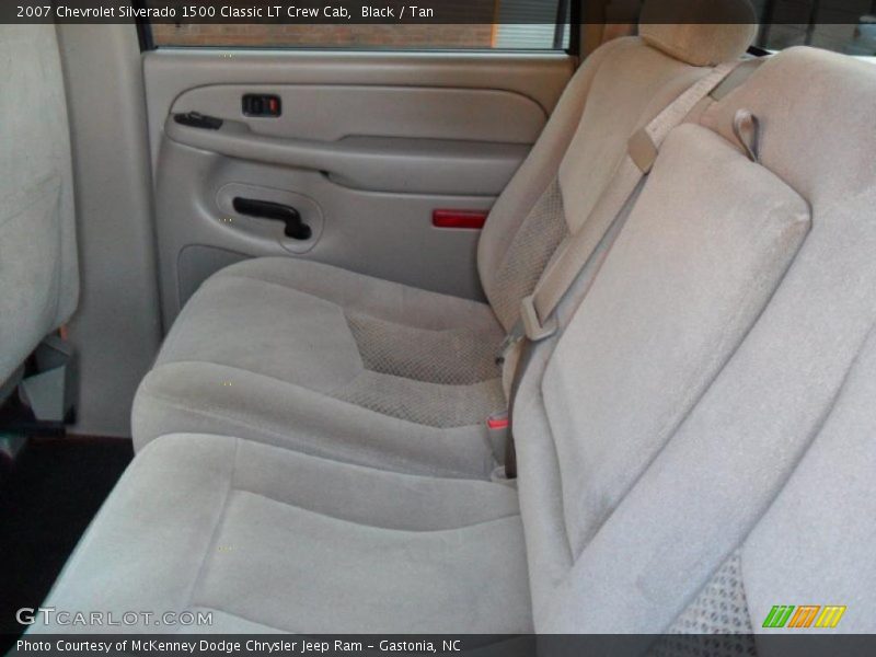 Black / Tan 2007 Chevrolet Silverado 1500 Classic LT Crew Cab