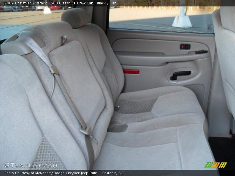 Black / Tan 2007 Chevrolet Silverado 1500 Classic LT Crew Cab