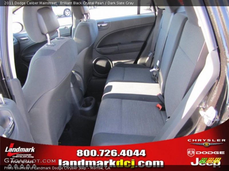 Brilliant Black Crystal Pearl / Dark Slate Gray 2011 Dodge Caliber Mainstreet
