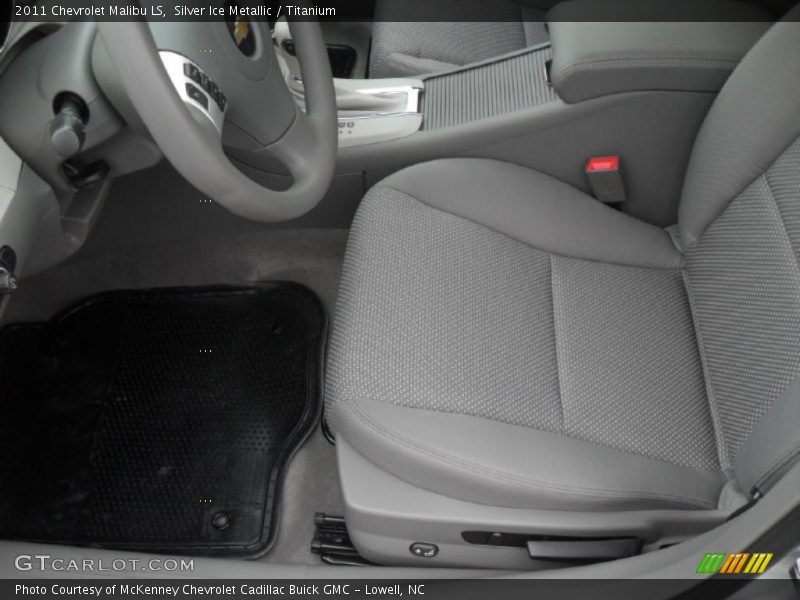 Silver Ice Metallic / Titanium 2011 Chevrolet Malibu LS