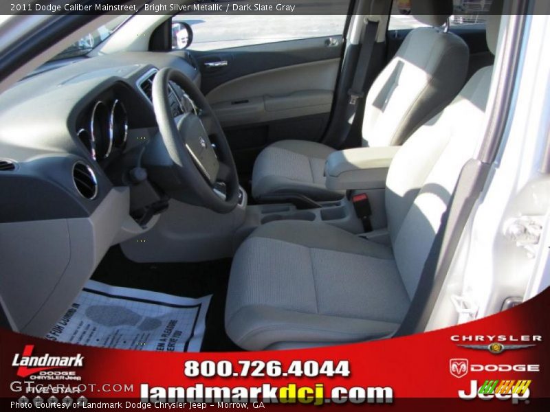 Bright Silver Metallic / Dark Slate Gray 2011 Dodge Caliber Mainstreet
