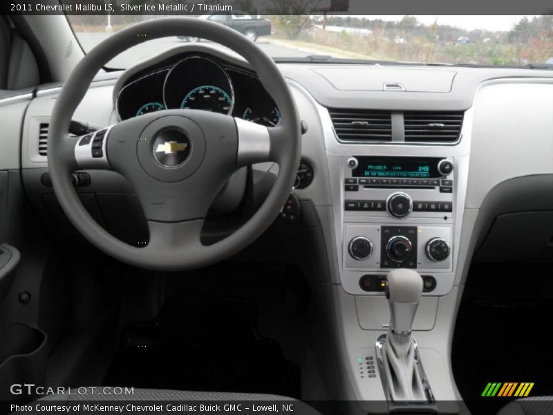 Silver Ice Metallic / Titanium 2011 Chevrolet Malibu LS