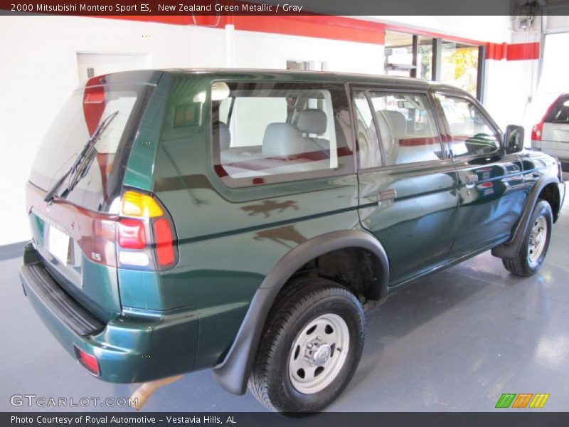 New Zealand Green Metallic / Gray 2000 Mitsubishi Montero Sport ES