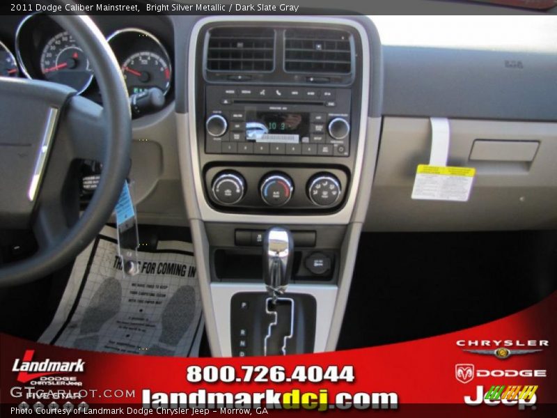 Bright Silver Metallic / Dark Slate Gray 2011 Dodge Caliber Mainstreet