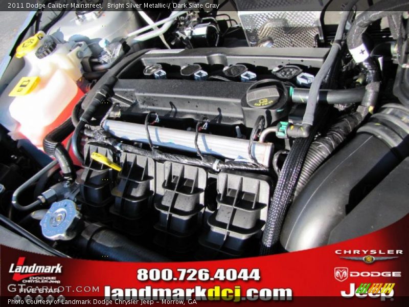 Bright Silver Metallic / Dark Slate Gray 2011 Dodge Caliber Mainstreet