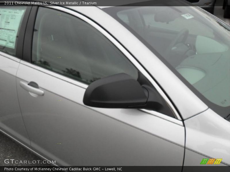 Silver Ice Metallic / Titanium 2011 Chevrolet Malibu LS