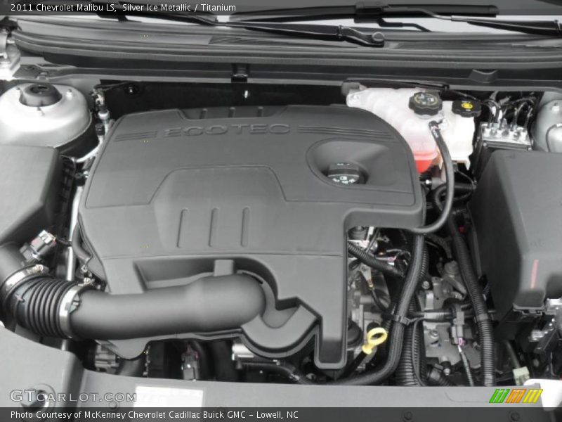 Silver Ice Metallic / Titanium 2011 Chevrolet Malibu LS
