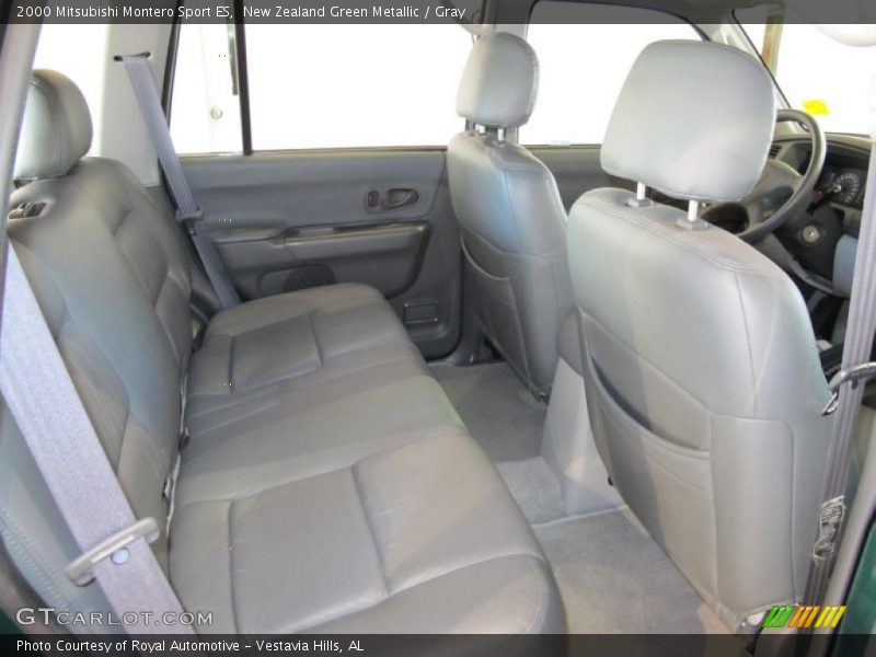 New Zealand Green Metallic / Gray 2000 Mitsubishi Montero Sport ES