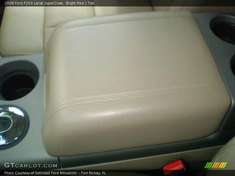 Bright Red / Tan 2008 Ford F150 Lariat SuperCrew
