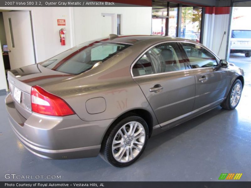 Oyster Gray Metallic / Anthracite Black 2007 Volvo S80 3.2
