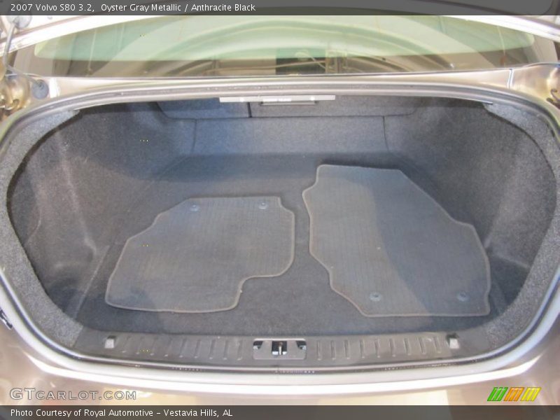 Oyster Gray Metallic / Anthracite Black 2007 Volvo S80 3.2